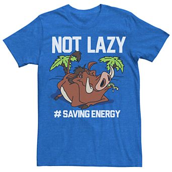 Disney's The Lion King Men's Not Lazy Tee