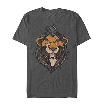 Disney's The Lion King Men's Patterned Scar Tee
