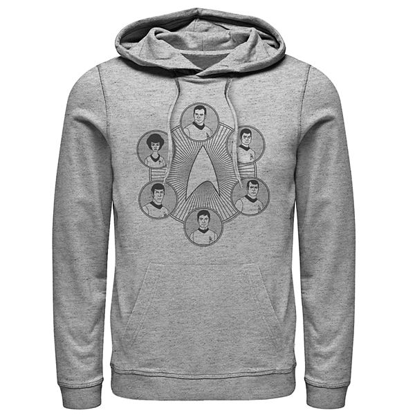 Download Men S Star Trek Animated Line Art Pull Over Hoodie