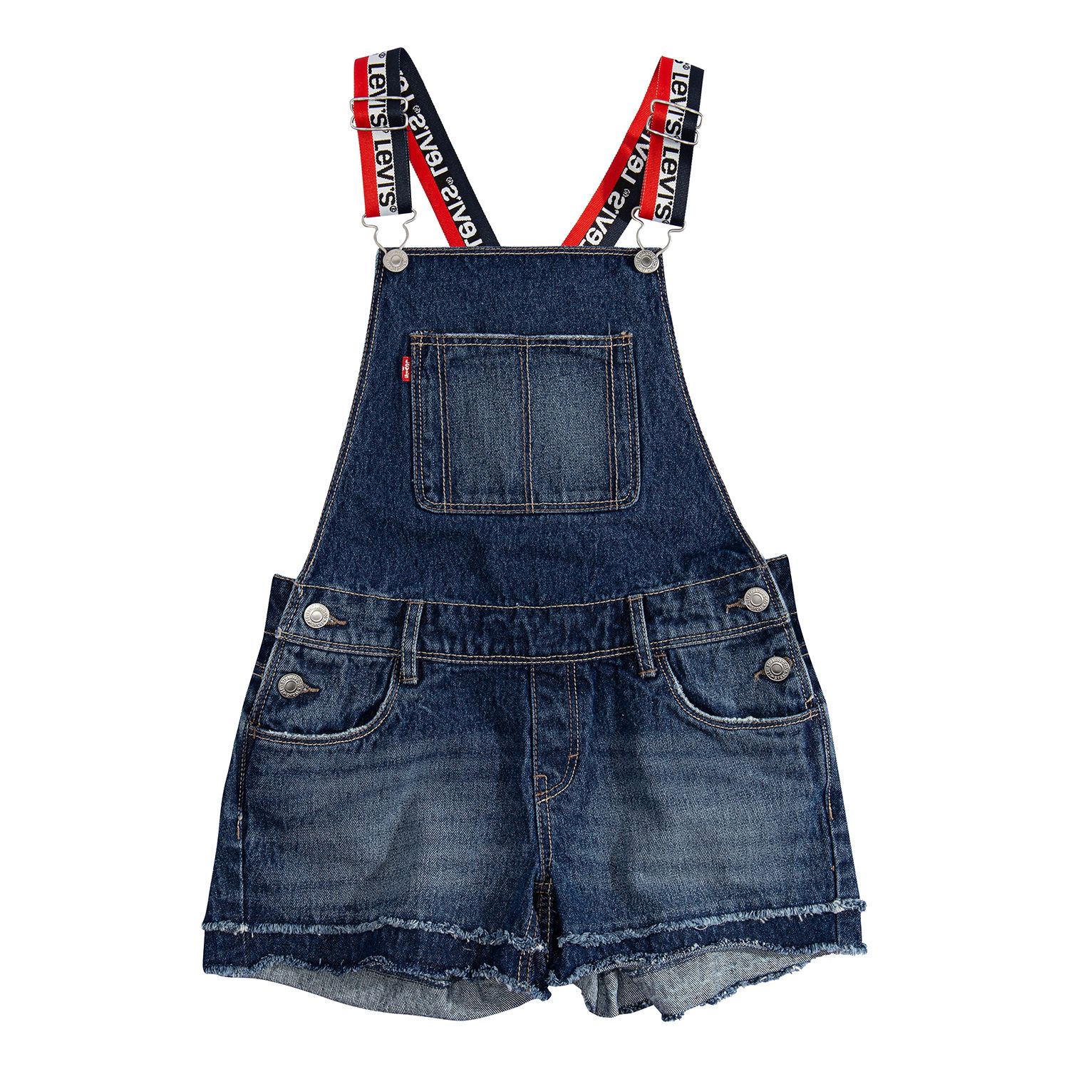 levis denim shortalls