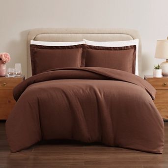 Brooklyn Loom Linen Duvet Cover Set with Shams