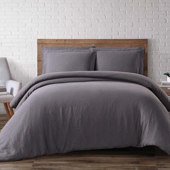 Brooklyn Loom Linen Duvet Cover Set with Shams