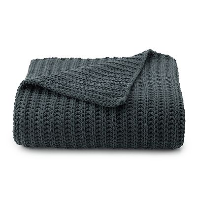 Chenille rib throw hotsell