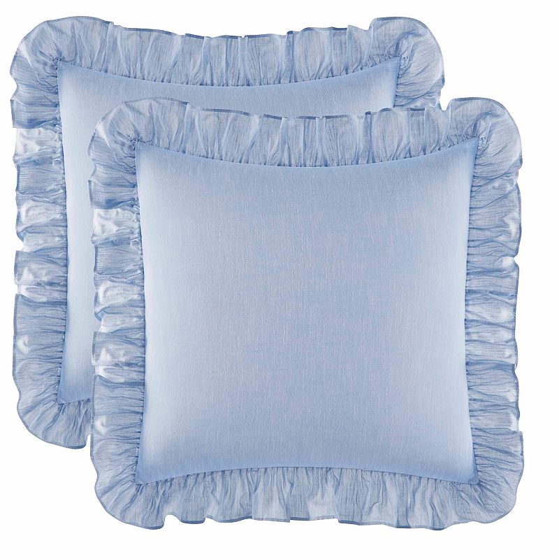 UPC 883893605602 product image for Laura Ashley Adley Sham Pair, Blue | upcitemdb.com