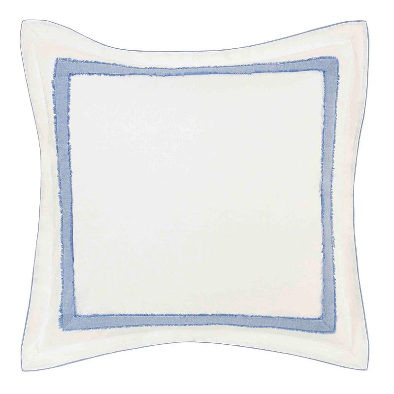 Laura Ashley Mila Euro Sham  26x26  Blue