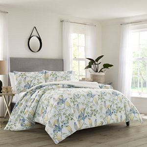 Relax By Tommy Bahama Jacobean Duvet Cover Set Full Queen
