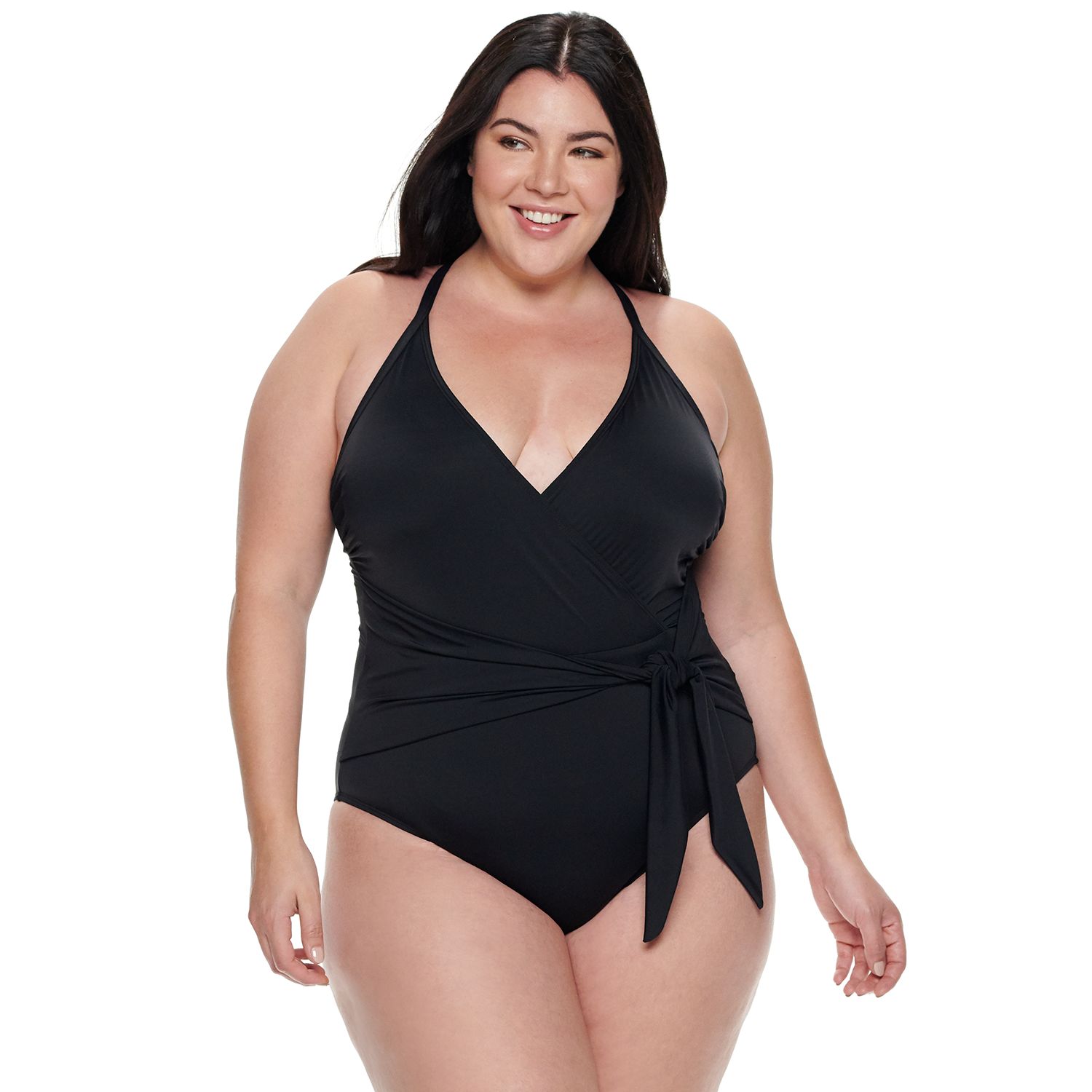 apt 9 plus size swimwear