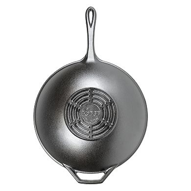 Lodge Chef Collection Pre-Seasoned 12-in. Cast Iron Stir Fry Skillet
