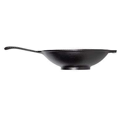 Lodge Chef Collection Pre-Seasoned 12-in. Cast Iron Stir Fry Skillet