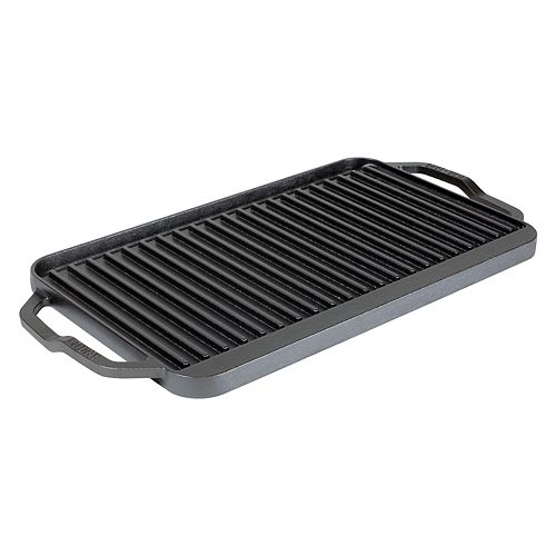 Lodge Chef Collection PreSeasoned Cast Iron Double Burner