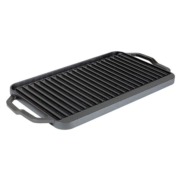 Lodge Blacklock Triple Seasoned Cast Iron Double Burner Griddle