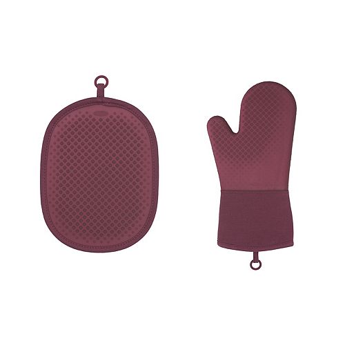 silicone oven mitt set