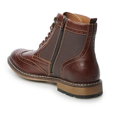 Sonoma Goods For Life® Amos Men's Wingtip Ankle Boots