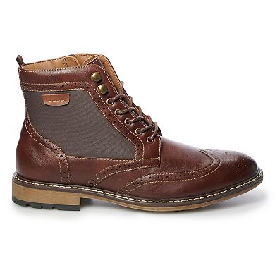 Sonoma Goods For Life® Amos Men's Wingtip Ankle Boots