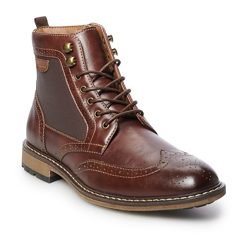 SONOMA Goods for Life® Amos Men's Wingtip Ankle Boots