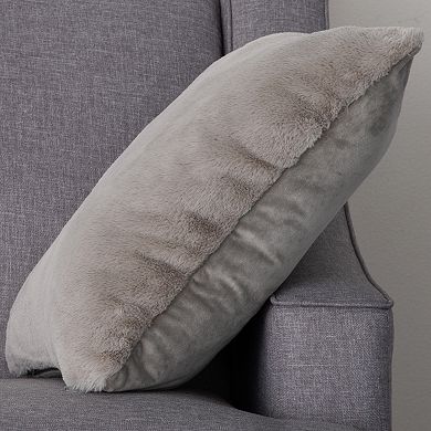 Natco Rabbit Faux Fur Decorative Pillow