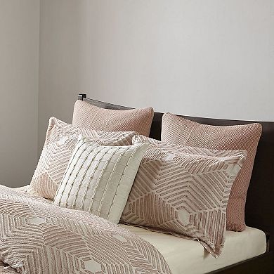 INK+IVY Ellipse Cotton Jacquard Comforter Set