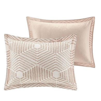 INK+IVY Ellipse Cotton Jacquard Comforter Set
