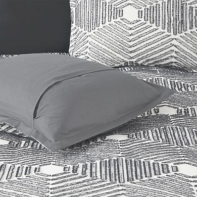 INK+IVY Ellipse Cotton Jacquard Comforter Set