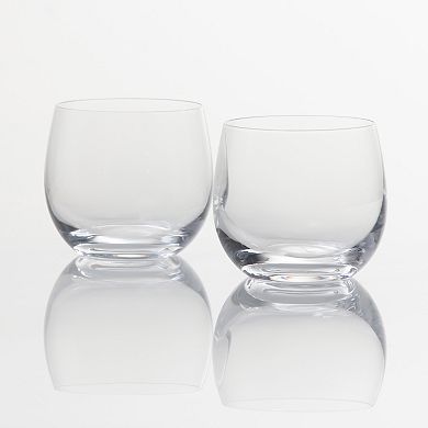 Scott Living 4-pc. Crystal Double Old-Fashioned Glass Set