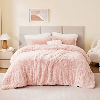 Intelligent Design Malea Shaggy Faux Fur Comforter Set