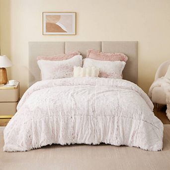 Intelligent Design Malea Shaggy Faux Fur Comforter Set