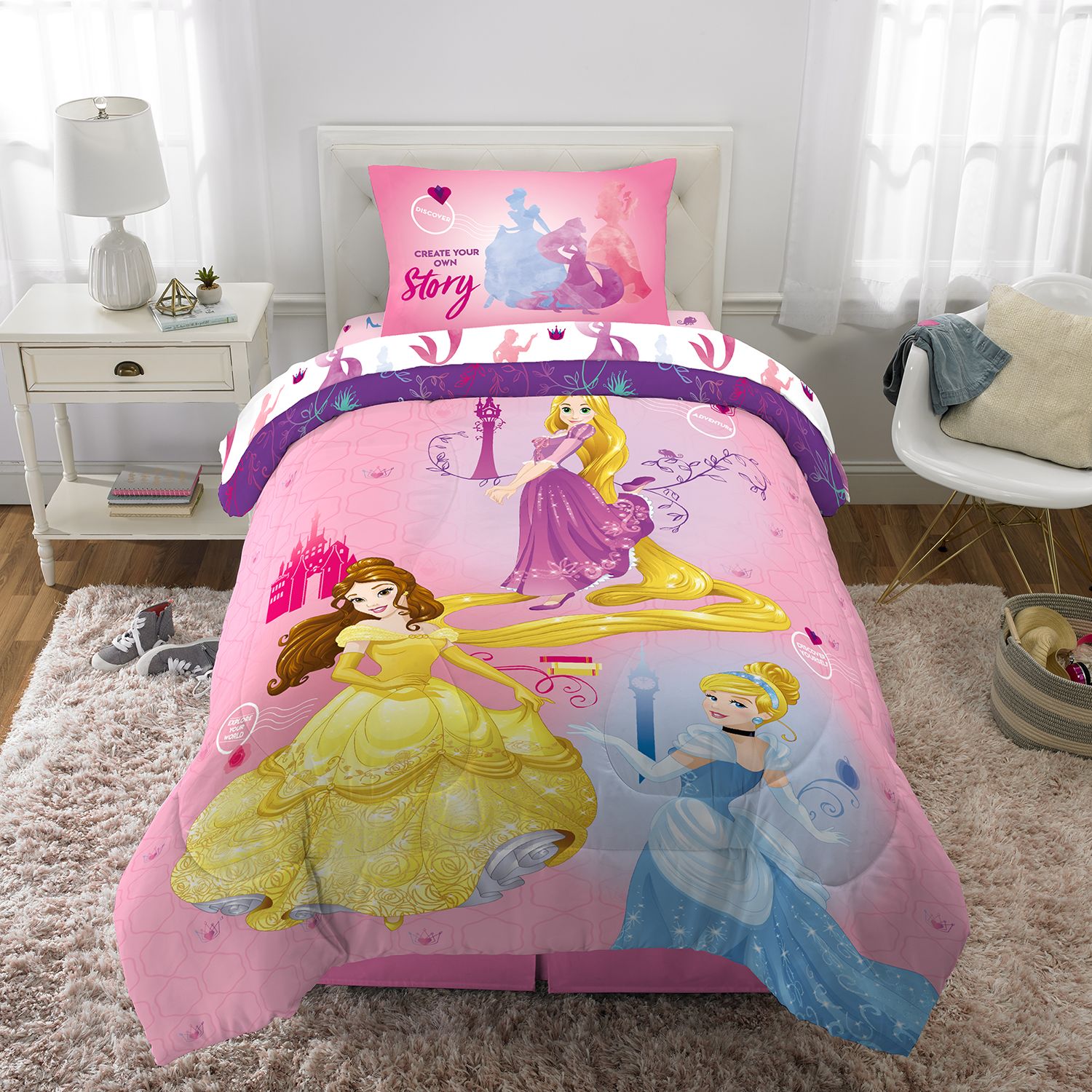 princess bed set full size