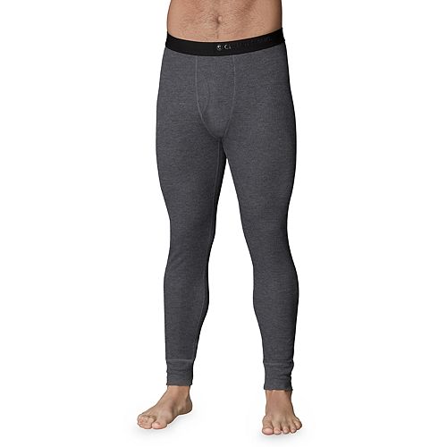 men's waffle thermal pants