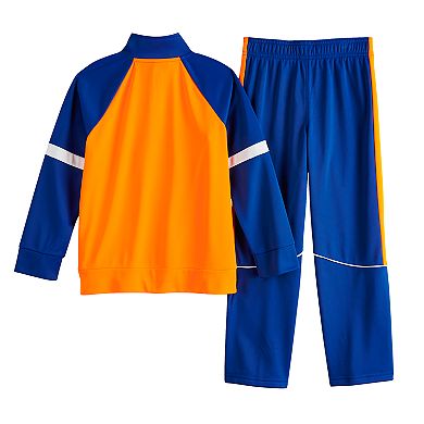 Boys 4-12 Jumping Beans® Colorblock Zip Track Jacket & Pants Set