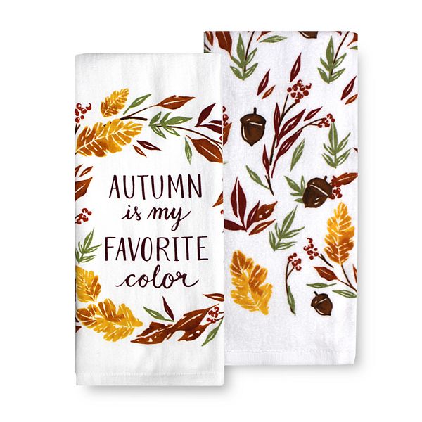 Celebrate Together™ Fall Fall Colors Kitchen Towel 5-pk.