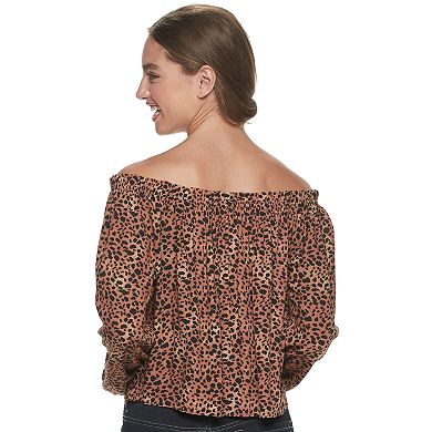 Juniors' Rewind Off-The-Shoulder Top