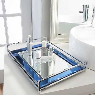 Home Details Vanity Tray with Mirror Finish