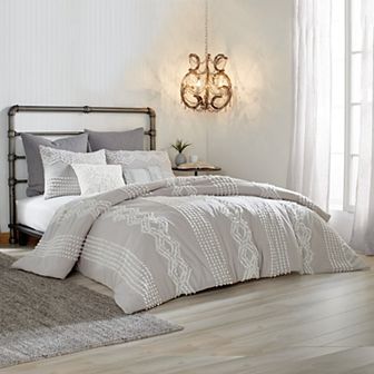 Peri Cut Geo Comforter Set