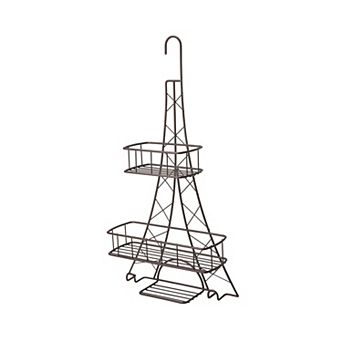 ELLE Ville Des Lumieres Collection Eiffel Tower Shower Caddy