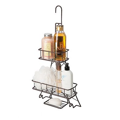 Elle Decor Ville Des Lumieres Collection Eiffel Tower Shower Caddy