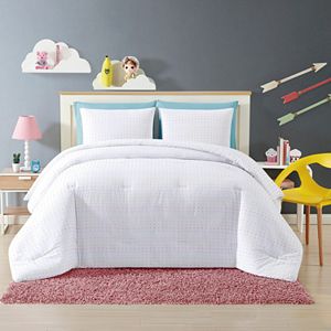 Ink Ivy Stella Dot 3 Piece Cotton Percale Comforter Set