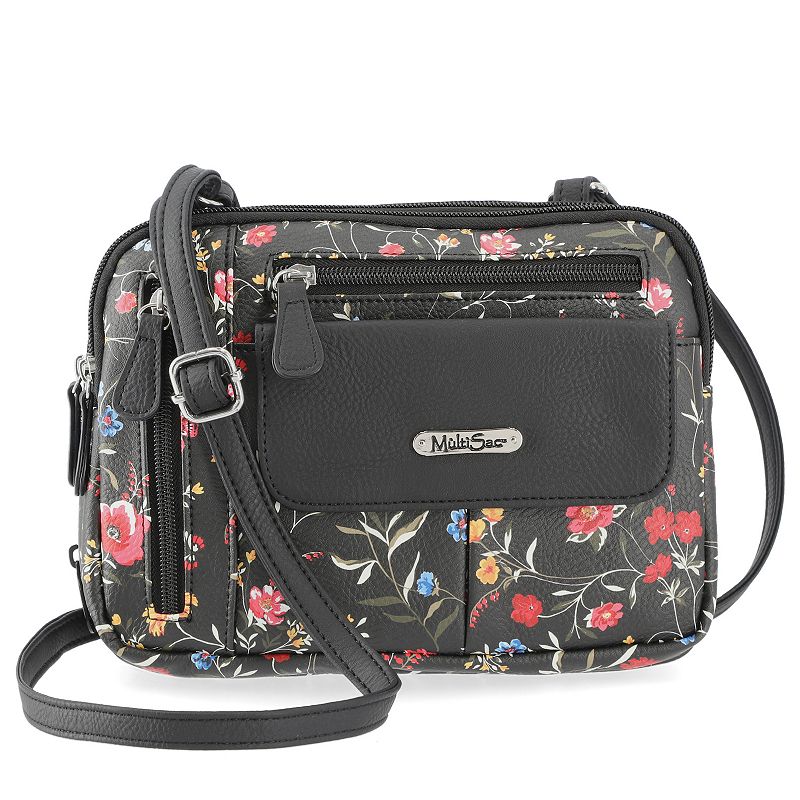 Women's MultiSac Zippy Crossbody Bag, Ambrosia Floral