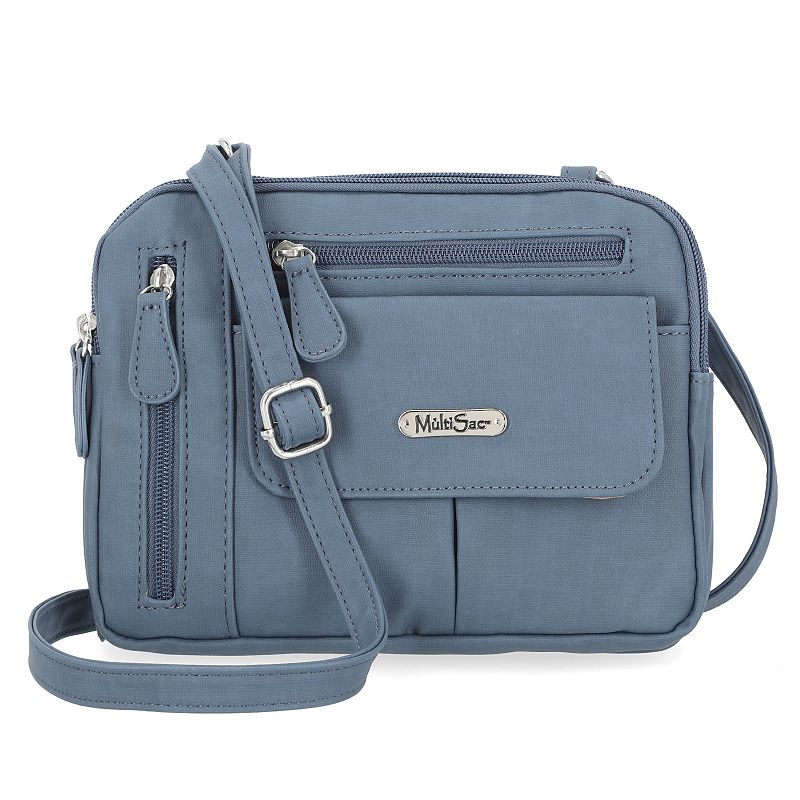 Women's MultiSac Zippy Crossbody Bag, Blue