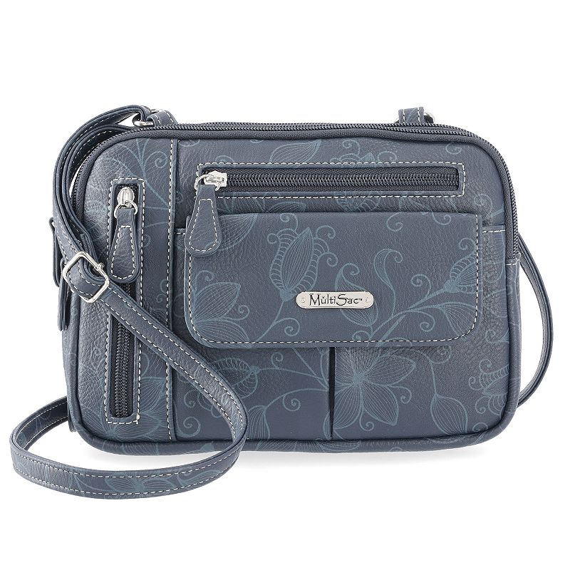 Women's MultiSac Zippy Crossbody Bag, Blue