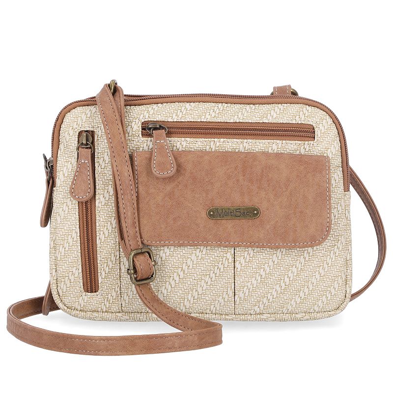 Women's MultiSac Zippy Crossbody Bag, Neutral Rope