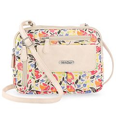 Multisac Zippy Solid 3-Compartment Crossbody Bag