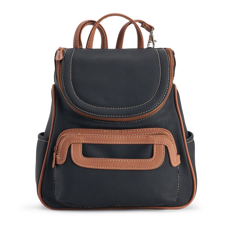 Womens MultiSac Handbags Major Backpack, Brown Over