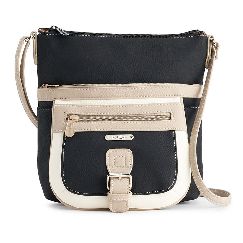 Womens MultiSac Flare Crossbody Bag, White
