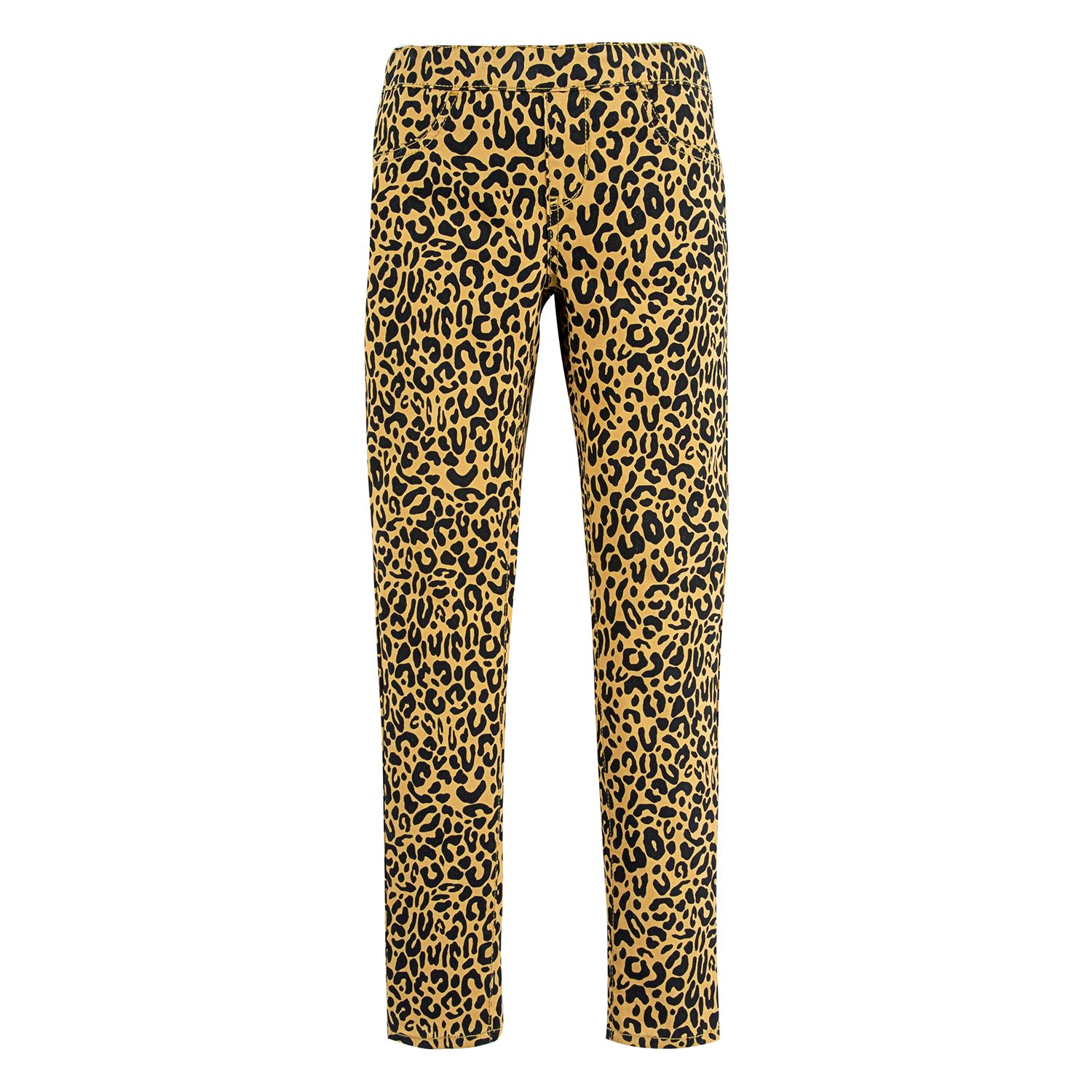 leopard jeggings