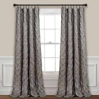 Lush Decor Ravello Pintuck Window Curtain