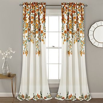 Lush Decor Tanisha Room Darkening Window Curtains Set