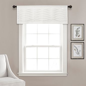 Lush Decor Wave Texture Valance