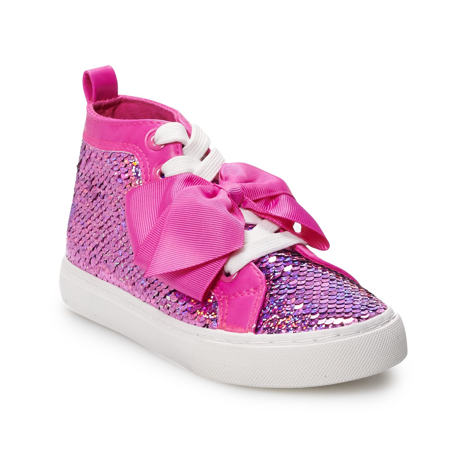 jojo siwa sequin high top shoes