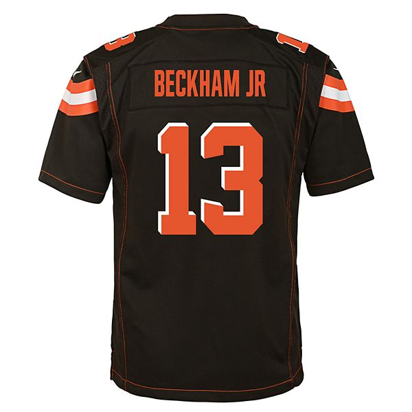  Odell Beckham Jr Cleveland Browns #13 Brown Youth Player Home  Jersey : Sports & Outdoors