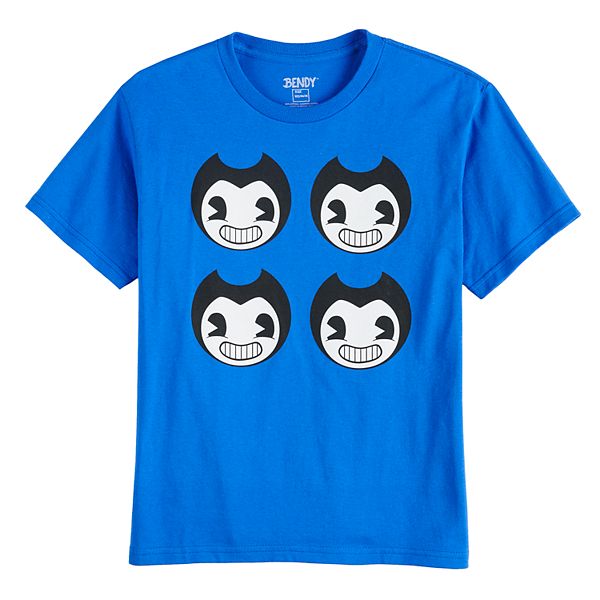 Boys 8 20 Bendy And The Ink Machine Tee - roblox bendy pants
